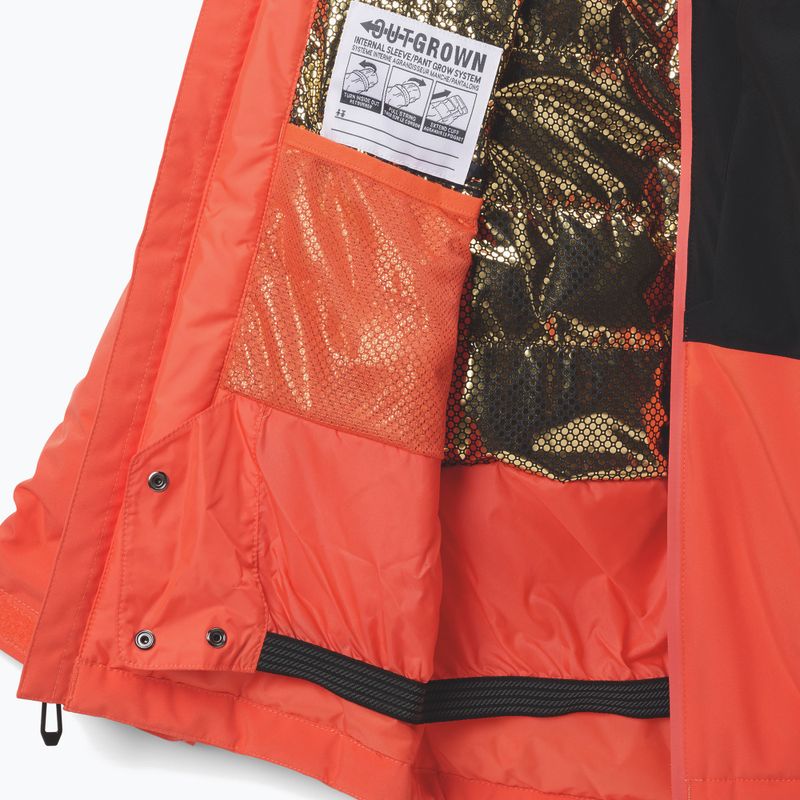 Detská lyžiarska bunda Columbia Holcomb Grove zing/black 3