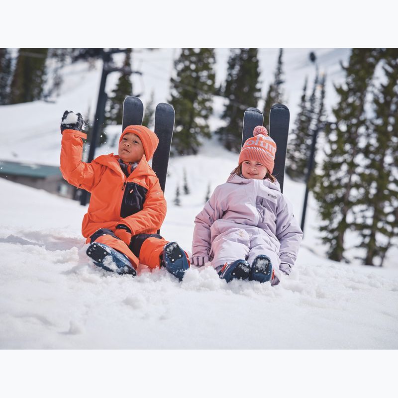 Detská lyžiarska bunda Columbia Holcomb Grove zing/black 9