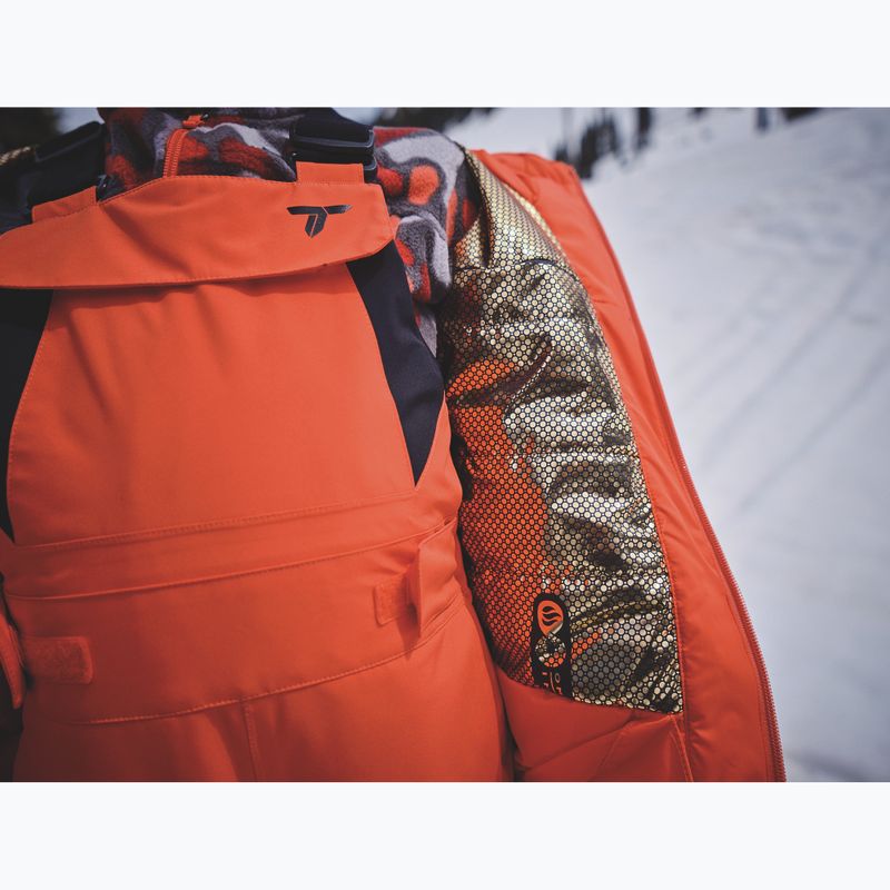 Detská lyžiarska bunda Columbia Holcomb Grove zing/black 10