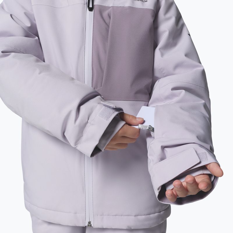 Detská lyžiarska bunda Columbia Holcomb Grove lavender pearl/shale purple 7