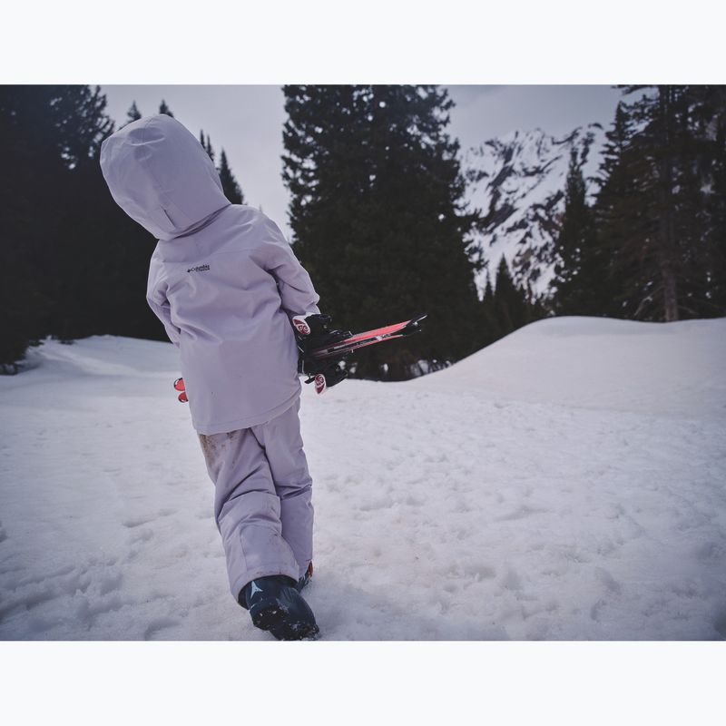 Detská lyžiarska bunda Columbia Holcomb Grove lavender pearl/shale purple 14