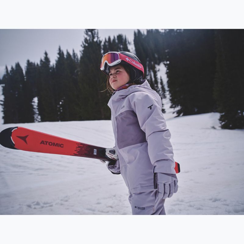 Detská lyžiarska bunda Columbia Holcomb Grove lavender pearl/shale purple 15