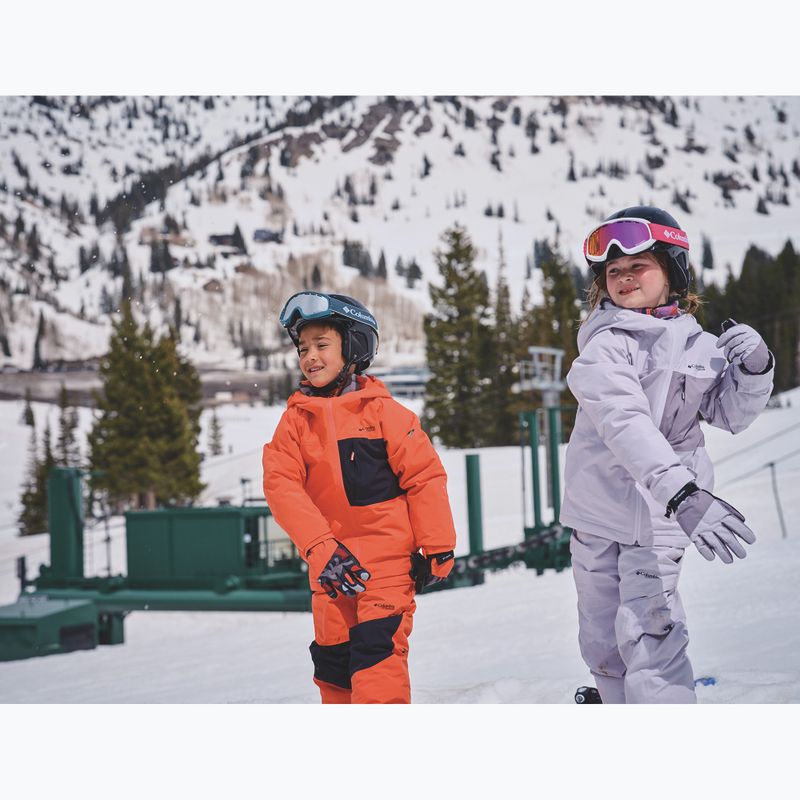 Detská lyžiarska bunda Columbia Holcomb Grove lavender pearl/shale purple 17