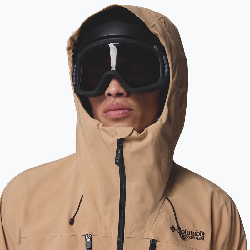 Pánska lyžiarska bunda Columbia Platinum Peak II 3L Shell canoe 5