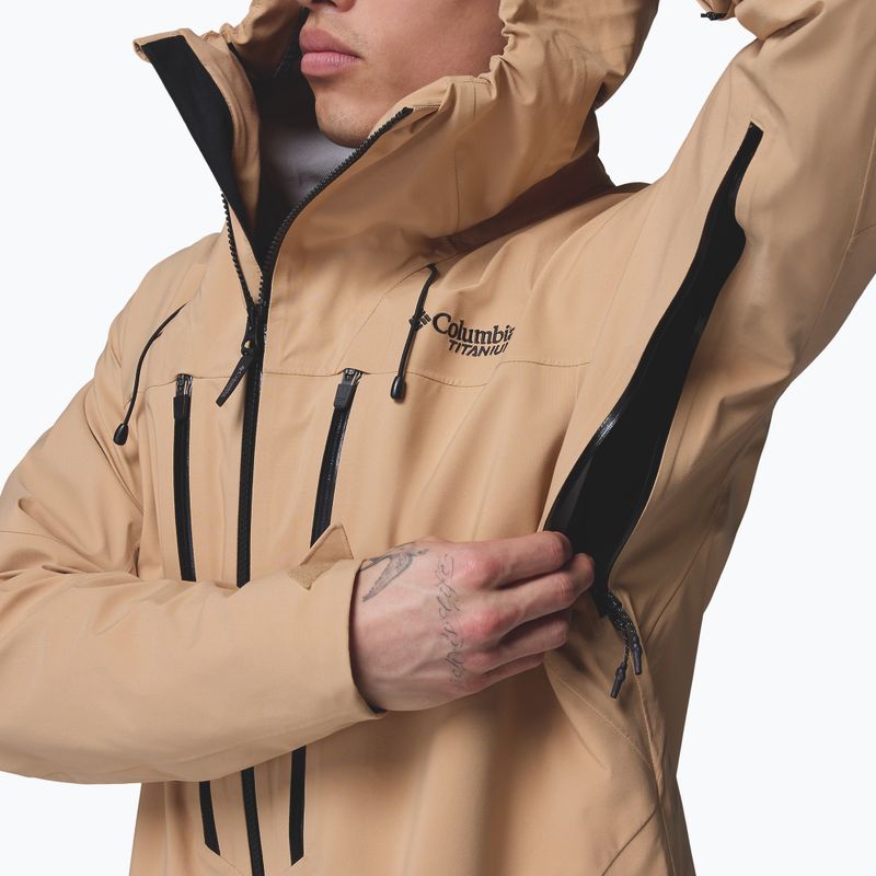 Pánska lyžiarska bunda Columbia Platinum Peak II 3L Shell canoe 9