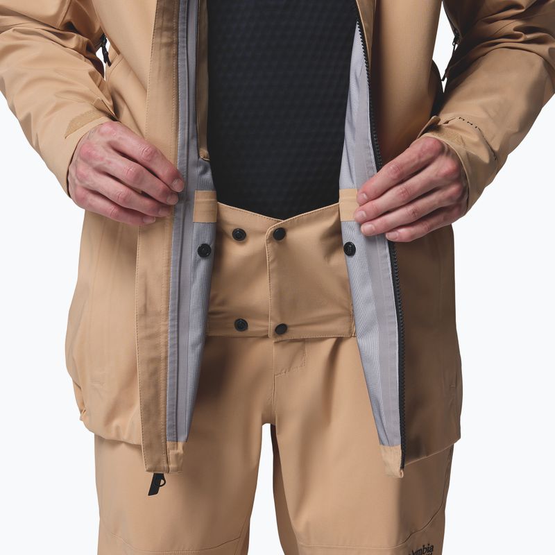 Pánska lyžiarska bunda Columbia Platinum Peak II 3L Shell canoe 13