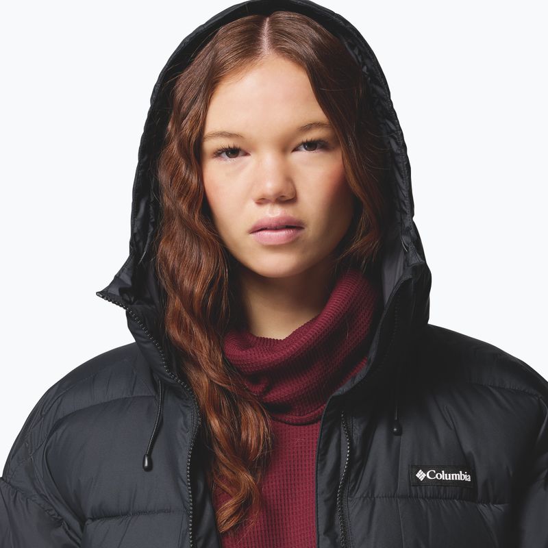 Dámsky zateplený kabát Columbia Pike Lake III Long black 10
