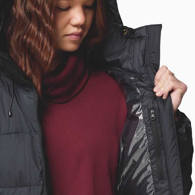 Dámsky zateplený kabát Columbia Pike Lake III Long black 11