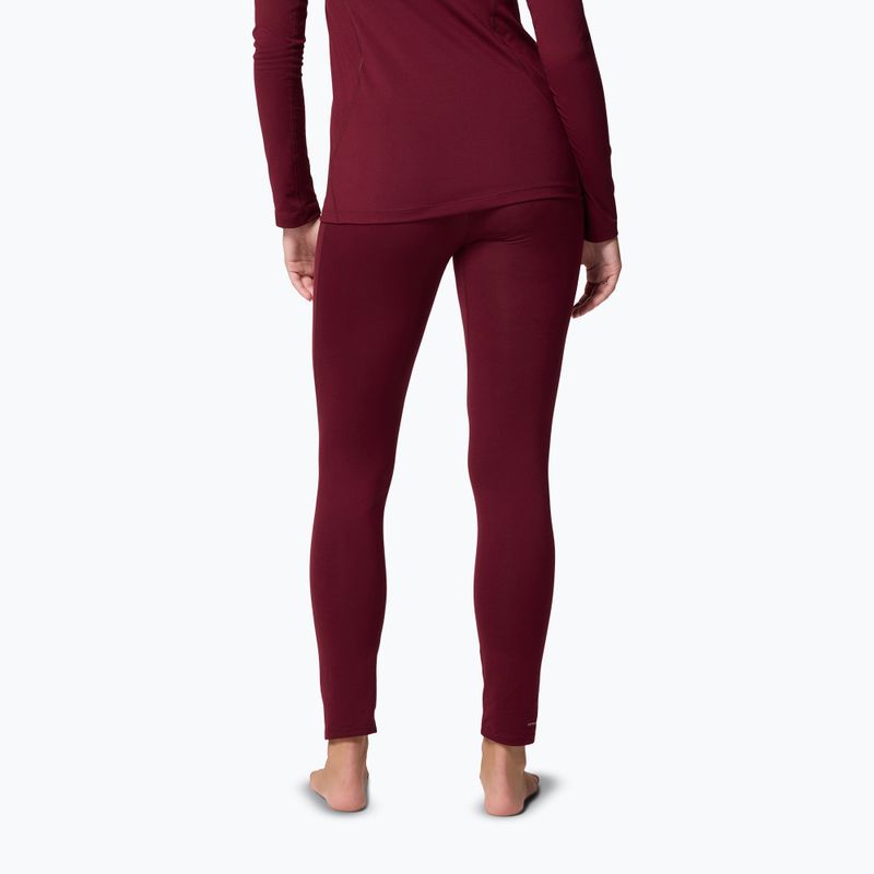 Dámske termo nohavice Columbia Midweight Stretch rich wine 3