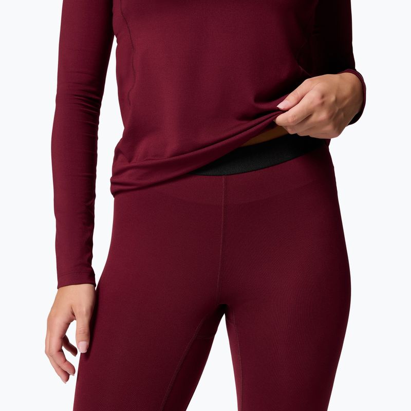 Dámske termo nohavice Columbia Midweight Stretch rich wine 5
