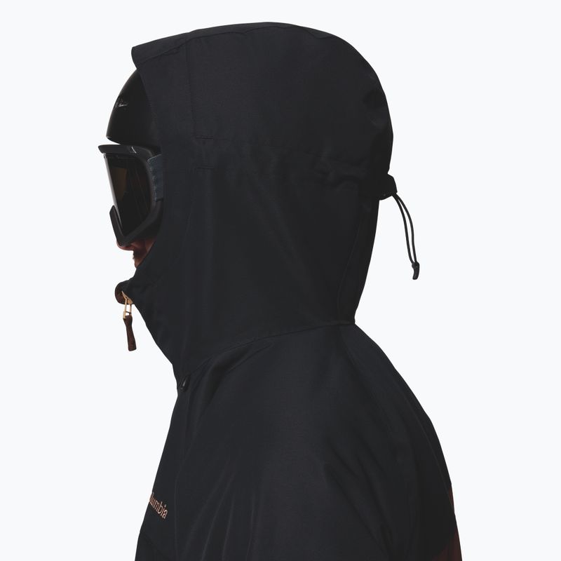 Pánska snowboardová bunda Columbia Coreshot tobacco/black/canoe 6