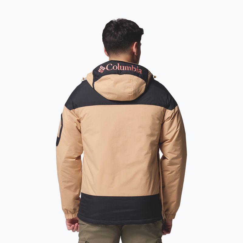 Pánska zateplená bunda Columbia Challenger II Ins Pullover canoe/black 3