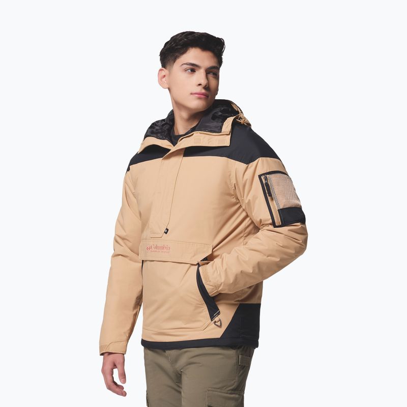 Pánska zateplená bunda Columbia Challenger II Ins Pullover canoe/black 4