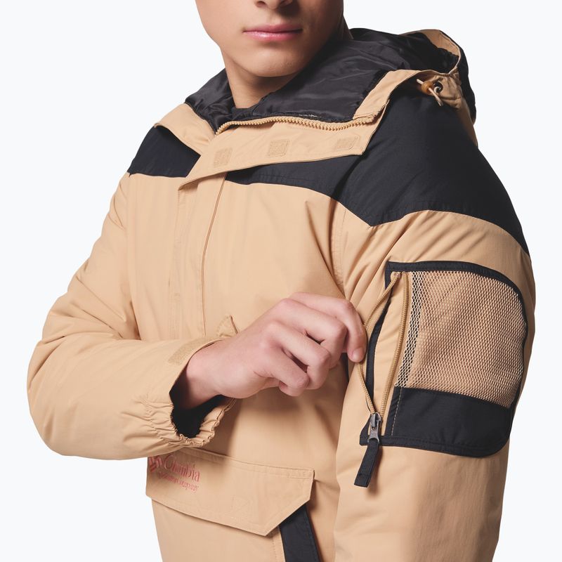 Pánska zateplená bunda Columbia Challenger II Ins Pullover canoe/black 10