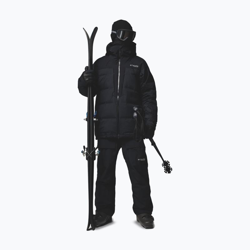 Pánska lyžiarska bunda Columbia Glacier Ridge Down black 2