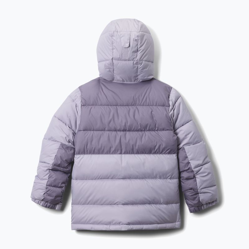 Detská zateplená bunda Columbia Pike Lake II Hooded lavender pearl/shale purple 2