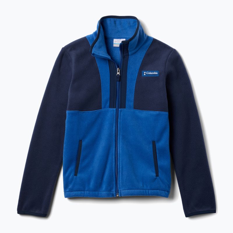 Pánska mikina Columbia Back Bowl II Full Zip collegiate navy/mountain blue