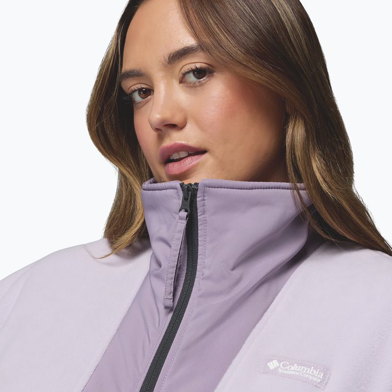 Dámska mikina Columbia Sequoia Grove Full Zip lavender pearl/shale purple 6
