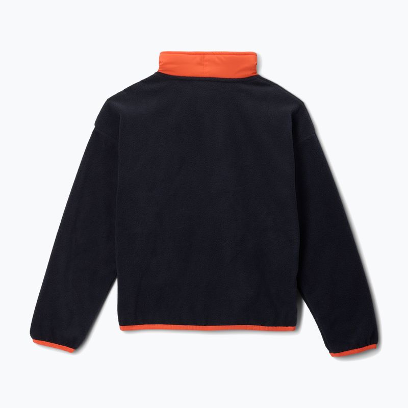 Detská fleecová mikina Columbia Sequoia Grove Half Zip Fleece black/zing 2