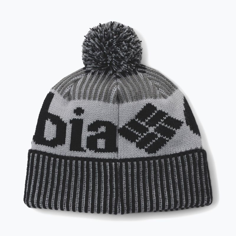 Detská zimná čiapka Columbia Polar Powder III black/columbia grey/city grey 3
