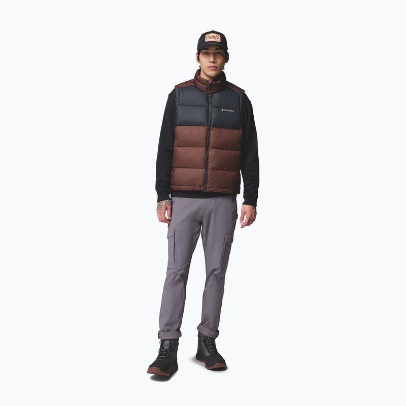 Pánska vesta Columbia Pike Lake II tobacco/black 2
