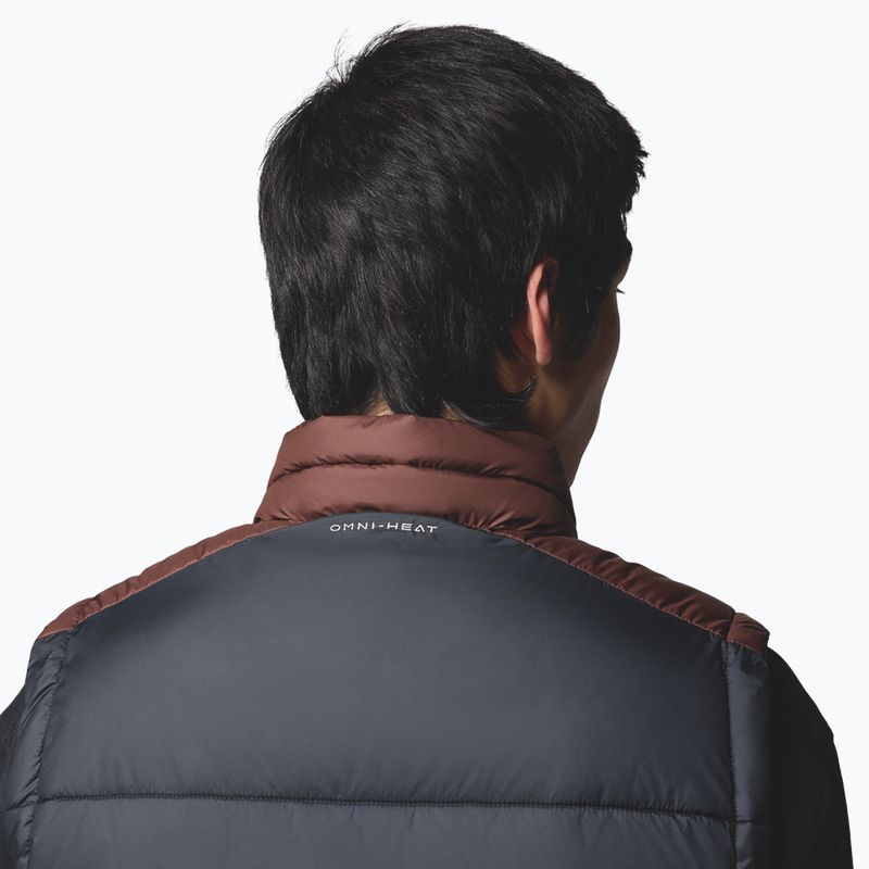 Pánska vesta Columbia Pike Lake II tobacco/black 10