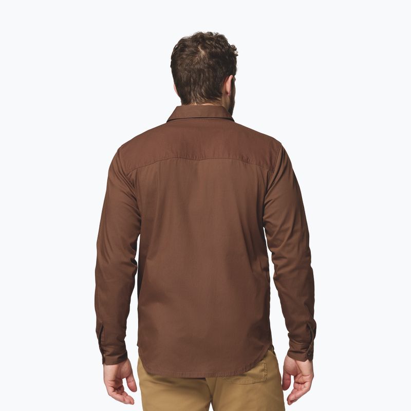 Pánska košeľa Columbia Landroamer Twill tobacco 3