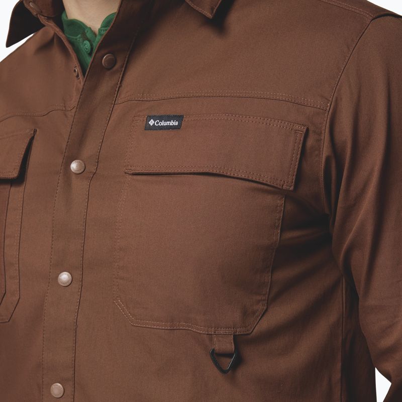 Pánska košeľa Columbia Landroamer Twill tobacco 7