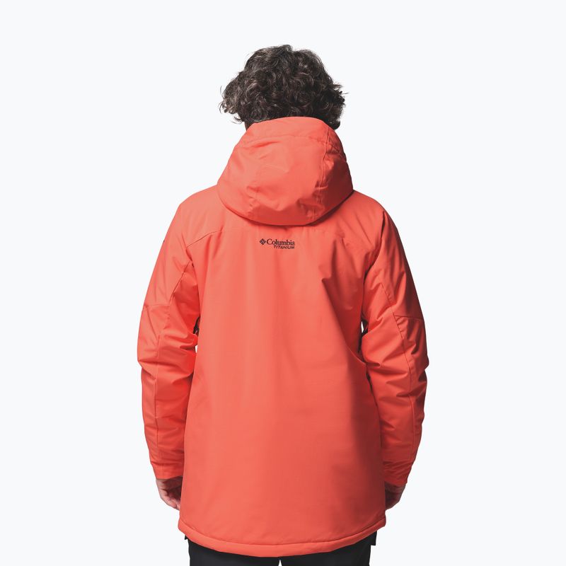 Pánska lyžiarska bunda Columbia Winter District III zing/black 3