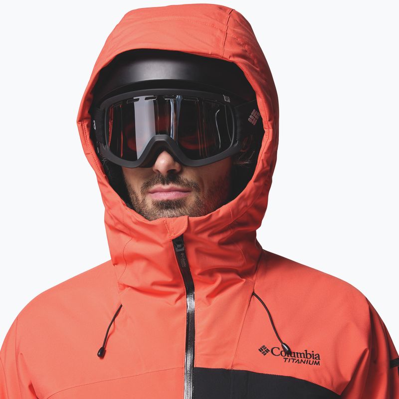 Pánska lyžiarska bunda Columbia Winter District III zing/black 5