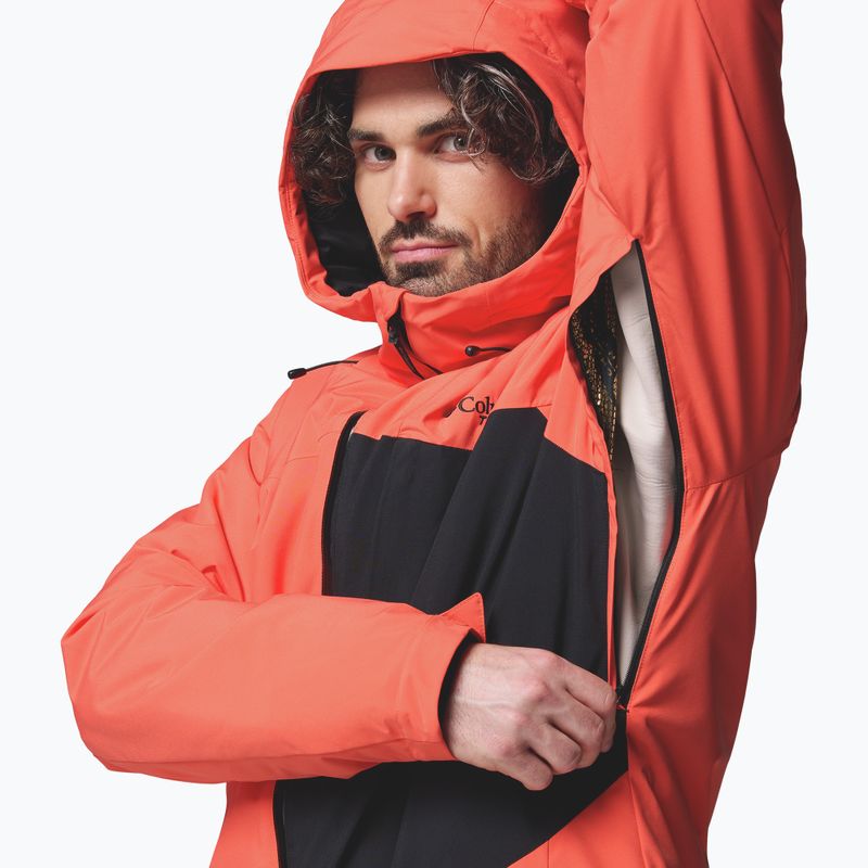 Pánska lyžiarska bunda Columbia Winter District III zing/black 8