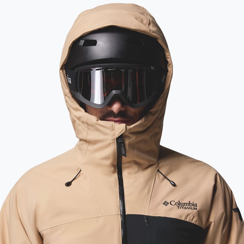 Pánska lyžiarska bunda Columbia Winter District III Canoe/Black 5