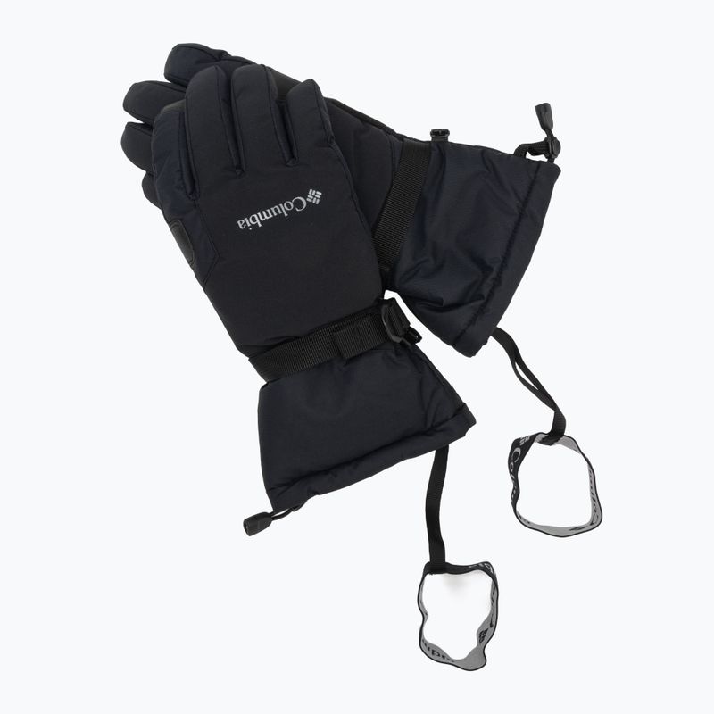 Pánske trekingové rukavice Columbia Arctic Slope Sleeker black 6