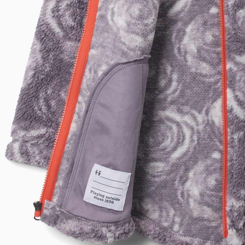 Detská mikina Columbia West Bend Printed FZ shale purple rose city 3