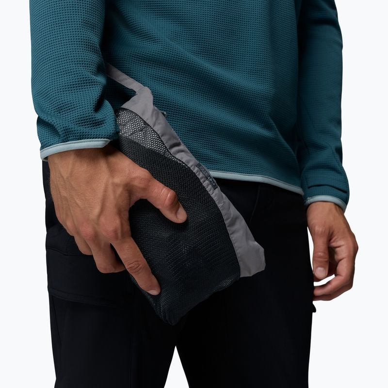 Pánska nepremokavá bunda Columbia Pouring Adventure III black/city grey 9