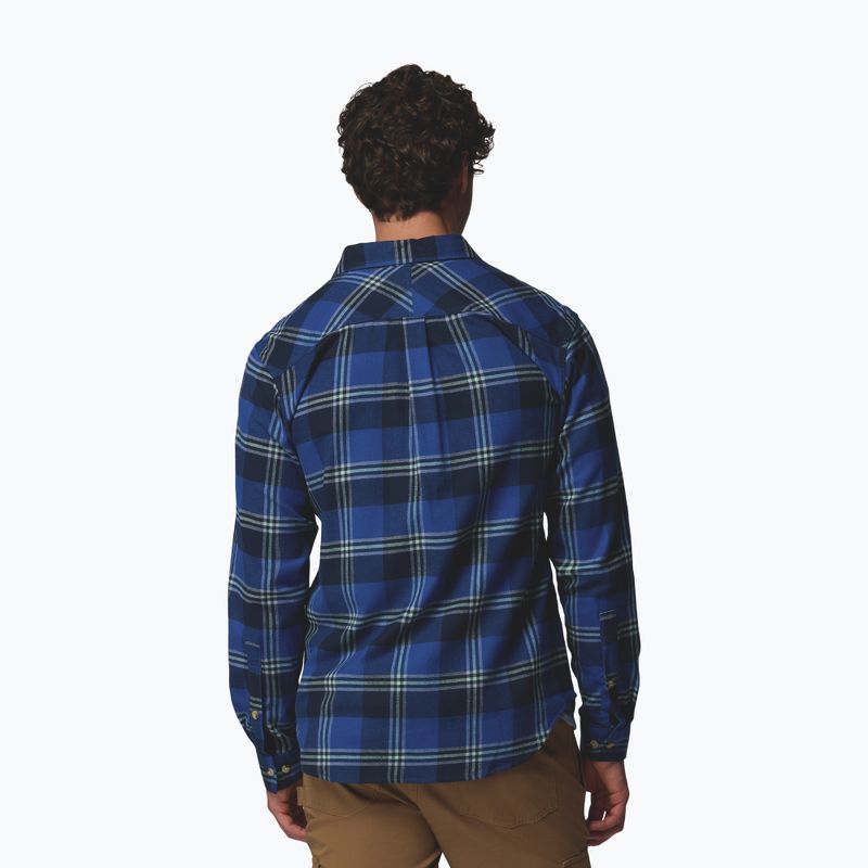 Pánska košeľa Columbia Flare Gun Stretch Flannel mountain blue trails edge plaid 3