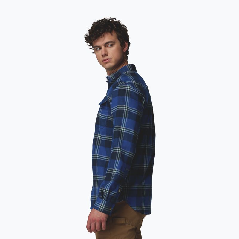 Pánska košeľa Columbia Flare Gun Stretch Flannel mountain blue trails edge plaid 4