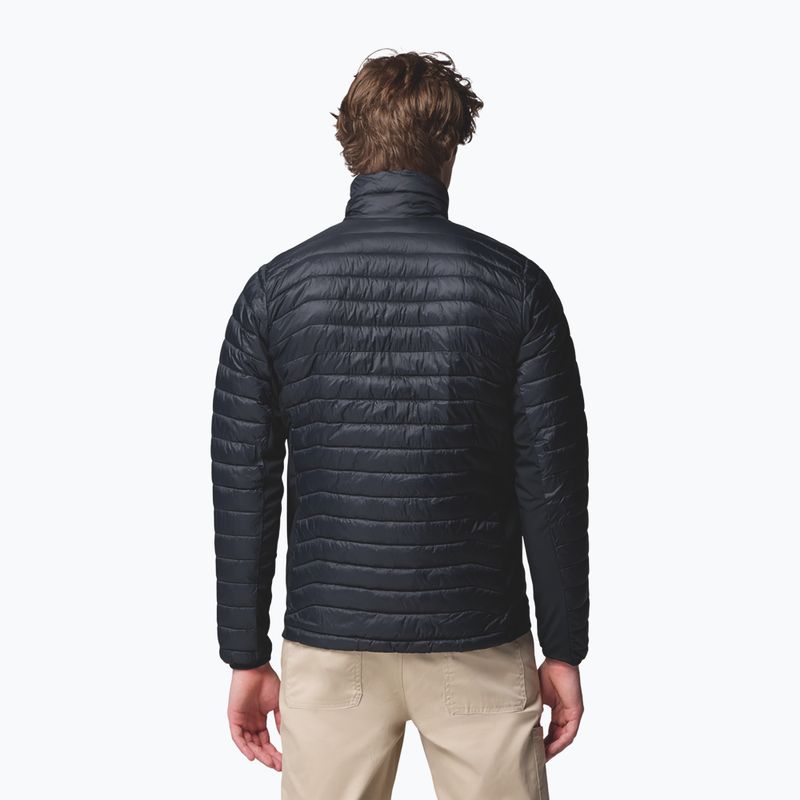 Pánska zateplená bunda Columbia Powder Pass Hybrid black 3