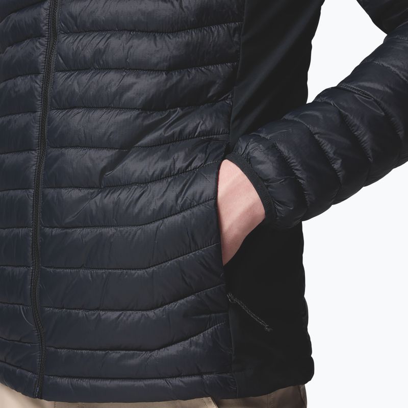Pánska zateplená bunda Columbia Powder Pass Hybrid black 7