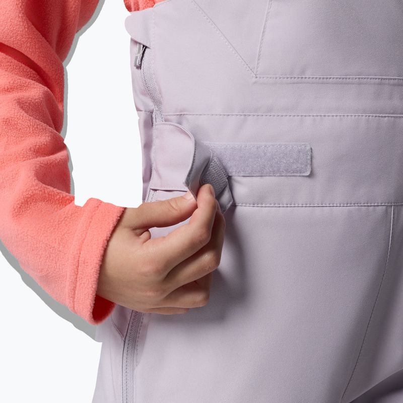 Detské lyžiarske nohavice Columbia Holcomb Grove Bib lavender pearl 9