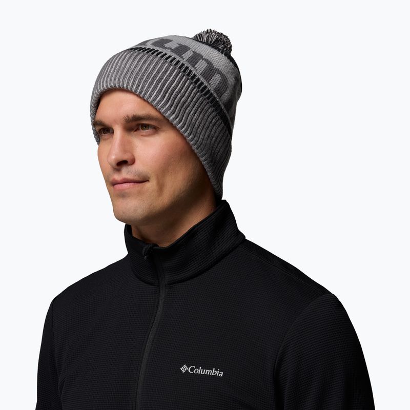 Zimná čiapka Columbia Polar Powder III city grey/black/columbia grey 7