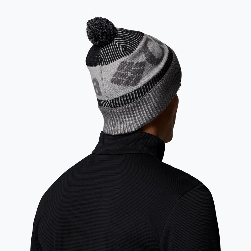 Zimná čiapka Columbia Polar Powder III city grey/black/columbia grey 8