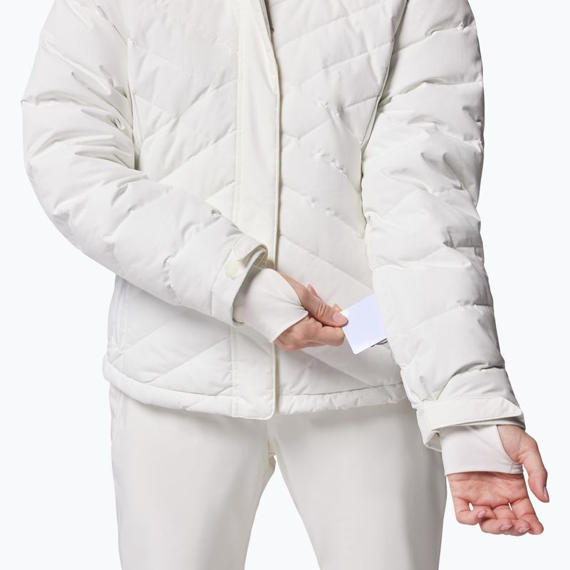 Dámska lyžiarska bunda Columbia Lay D Down V sea salt 8