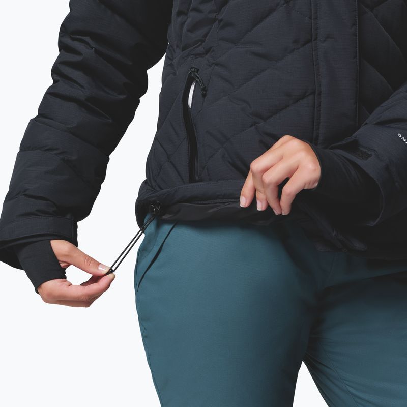 Dámska lyžiarska bunda Columbia Lay D Down V black 9