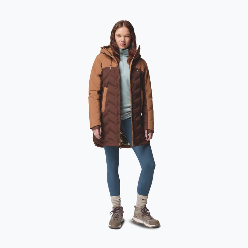 Dámsky páperový kabát Columbia Mountain Croo III Mid Down tobacco/camel brown 2