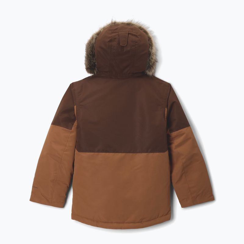 Detská zateplená bunda Columbia Nordic Strider II camel brown/tobacco 9