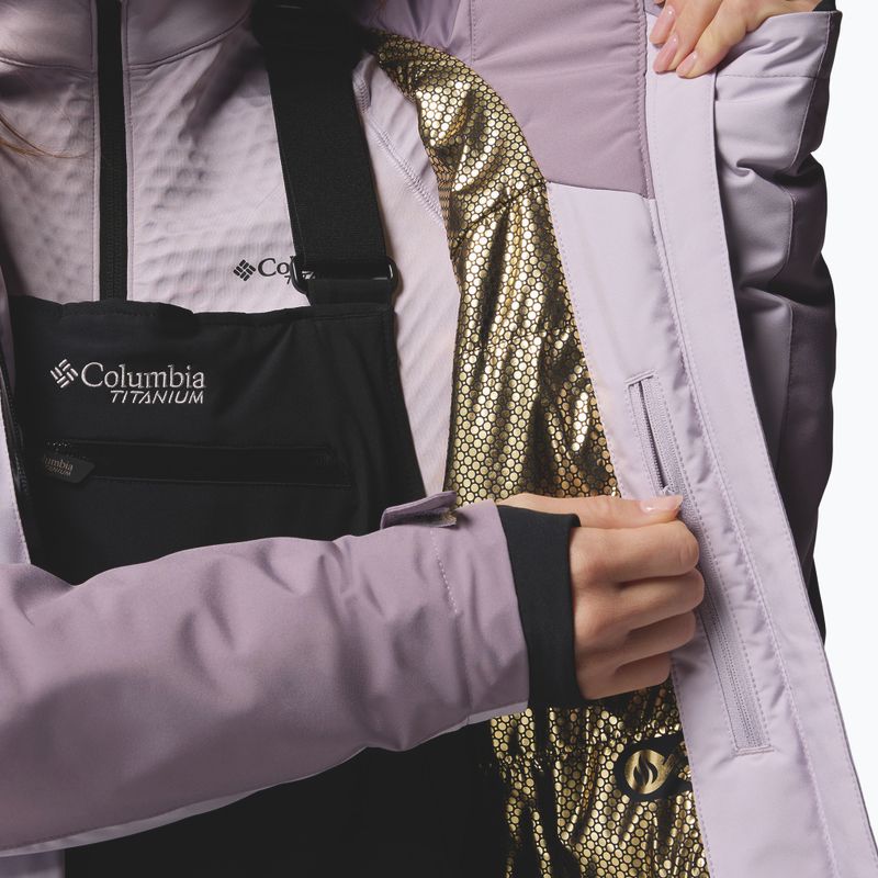 Dámska lyžiarska bunda Columbia Highland Summit III Insulated lavender pearl/shale purple 10
