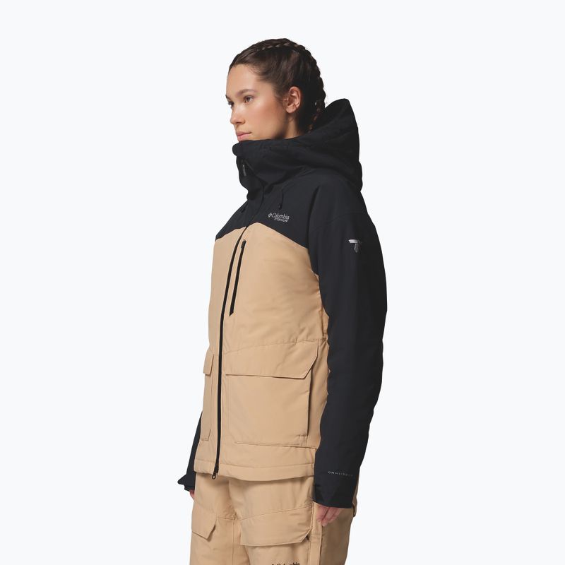 Dámska lyžiarska bunda Columbia Highland Summit III Insulated canoe/black 4