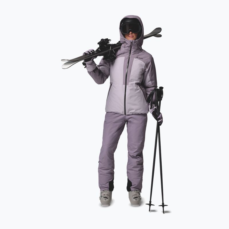 Dámska lyžiarska bunda Columbia Liftline lavender pearl/shale purple 2