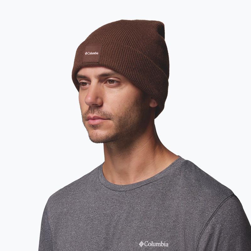 Zimná čiapka Columbia City Trek Heavyweight tobacco 2